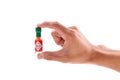 Miniature Tabasco Royalty Free Stock Photo