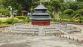 Miniature of temple of heaven at splendid china park, shenzhen, china Royalty Free Stock Photo