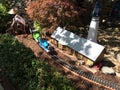 Miniature train display