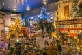 Miniature village in the christmas shop Royalty Free Stock Photo