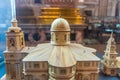 Miniature of wooden church inside of the Saint IsaacÃ¢â¬â¢s Cathedral or Isaakievskiy Sobor,near the Hermitage Museum in Saint Royalty Free Stock Photo