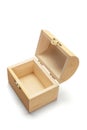 Miniature Wooden Treasure Box Royalty Free Stock Photo