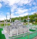 Miniaturk park in Istanbul Royalty Free Stock Photo