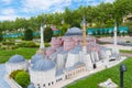 Miniaturk park in Istanbul Royalty Free Stock Photo