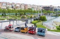Miniaturk park in Istanbul Royalty Free Stock Photo