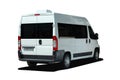 Minibus back view