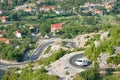 Minibus On The Road Around Razem, Albania