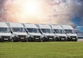 Minibuses For Sale Stock Lot Row