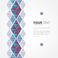 Minimal abstract background design with your content