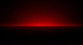 Minimal abstract red horizon line with dark gradient background Royalty Free Stock Photo