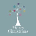 Minimal Christmas Tree Card