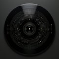 Minimal Circular Design For Techno Record Center