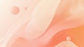 A minimal color backdrop with a gradient of warm peach and soft coral, combined with simple