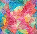 Minimal covers design. Cool triangle geometric gradients. Eps10 vector.