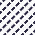 Minimal dashed lines seamless pattern with small regular Royalty Free Stock Photo