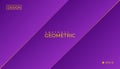 Minimal geometric background. Dynamic shapes composition easy to edit
