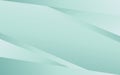Minimal geometric background. Mint green elements with gradient. Royalty Free Stock Photo