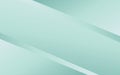 Minimal geometric background. Mint green elements with gradient. Royalty Free Stock Photo