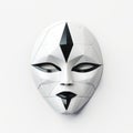 Minimal Geometrical Metal Mask By Selena Gomez