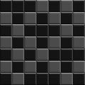 Minimal gray Geometric Square Mosaic Tile Pattern Texture