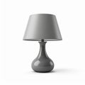 Minimal Gray Lamp With Soft Focal Points And Stylized Simplicity Royalty Free Stock Photo