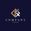 Minimal Initial K Letter Logo, Modern And Luxury Geometric Design, Icon Vector Template Element