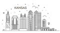 Minimal Kansas Linear City Skyline