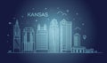 Minimal Kansas Linear City Skyline