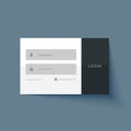 Minimal login user interface form design Royalty Free Stock Photo