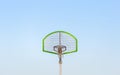 Minimalist view of basket against sky