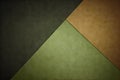minimal matte colorful shades dark light combination color olive agonal triangles shape geometric design background abstract green