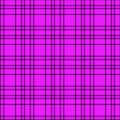 Minimal Monochrome Black Purple Seamless Tartan Check Plaid Pixel Pattern For Fabric Designs. Gingham Vichy Pattern Background.