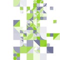 Minimal mosaic abstract background pattern art Royalty Free Stock Photo