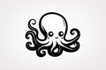 Minimal Octopus Logo for Branding and Marketing.