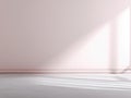 Minimal pastel interior background Royalty Free Stock Photo