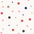 Minimal pattern design with spot ornament