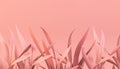 minimal pink plants background
