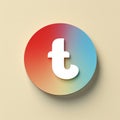 Minimal Pinterest Logo For Social Media