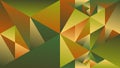Minimal polygonal dynamic multicolored gradient triangle hd background Royalty Free Stock Photo
