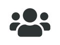 Minimal reference network icon design depicting interconnected nodes and lines for digital data sharing Royalty Free Stock Photo
