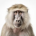 Minimal Retouching: Closeup Portrait Of A Tanbi Kei Monkey