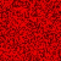 Minimal seamless pixelated mosaic pattern with random pixels. Re