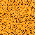 Minimal seamless pixelated mosaic pattern with random pixels. Re