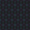 PrintMinimal seemless box geometric pattern Royalty Free Stock Photo