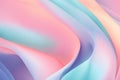 Minimal Serene Abstract pastel waves with a smooth gradient, ideal for backgrounds or wallpapers