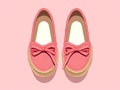 Minimal Simple Hand-Drawn Espadrilles Illustration AI Generated