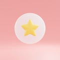 Minimal Star Model Badge stylize