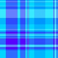Minimal texture seamless plaid, pyjamas textile tartan background. Wallpaper vector check pattern fabric in blue and bright colors Royalty Free Stock Photo