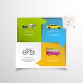 Minimal Travel Infographics Design Vector eps 10