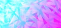 Minimal Triangular Background. Digital Polygon Royalty Free Stock Photo
